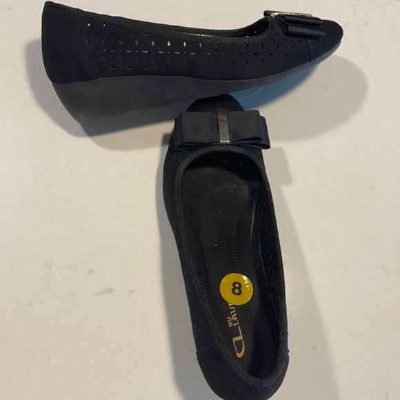 Black wedge shoes - Picture 1 of 3